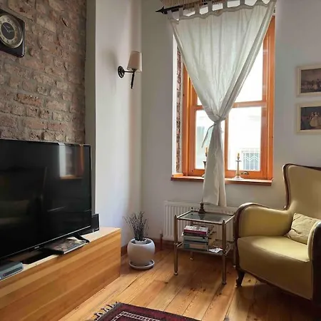 Appartement 2br, 2ba, 2nd Floor Of Historical Building, Galata